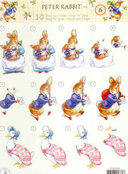 3D Knipvel - Studio Light - Peter Rabbit 06