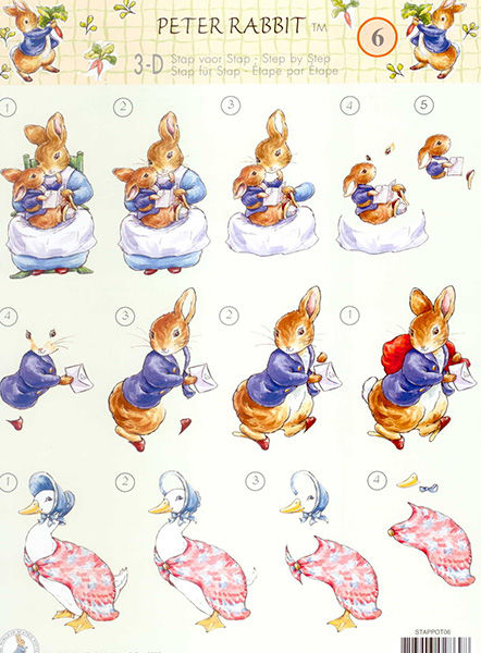 3D Knipvel - Studio Light - Peter Rabbit 06