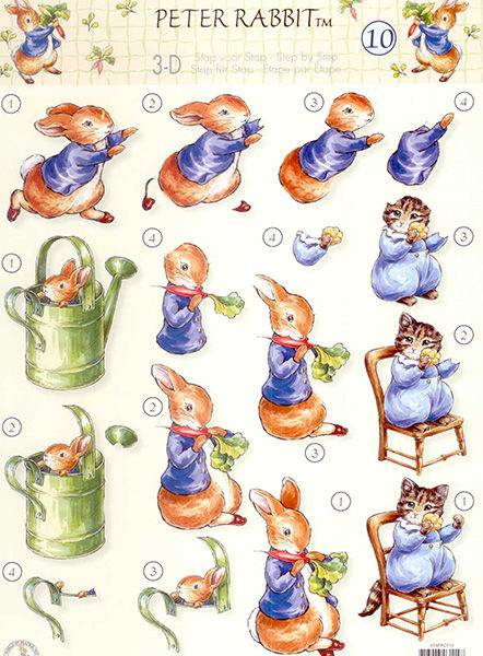 3D Knipvel - Studio Light - Peter Rabbit 10
