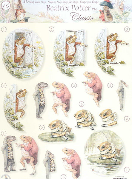 3D Knipvel - Studio Light - Beatrix Potter 16
