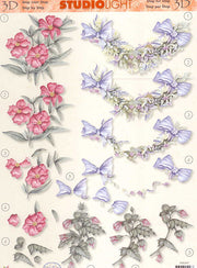 3D Knipvel - Studio Light - Bloemen 008