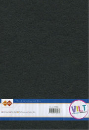 Vilt - Zwart - 20x30cm - 1st. - 2mm (Vilt028)