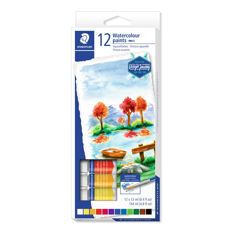 aquarel verf - set 12 tubes 12 ml DJ (8880 C12)