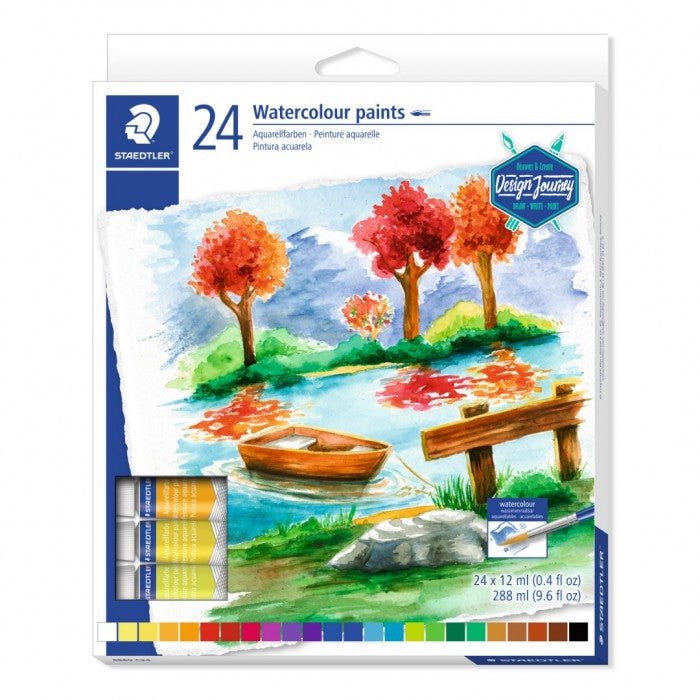 aquarel verf - set 24 tubes 12 ml DJ (8880 C24)