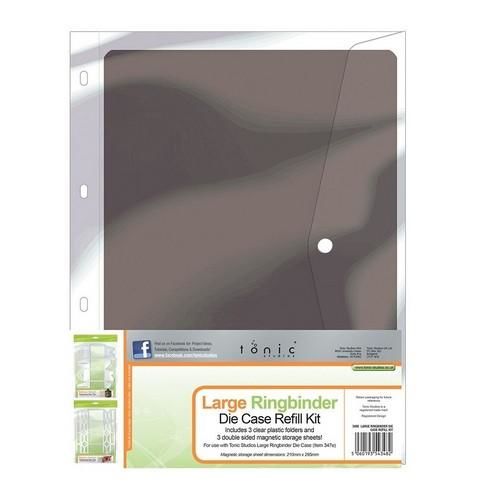 Tonic Studios Tools - refill A4 die bewaarmap (3 mappen&magneet sheets) (348E) *