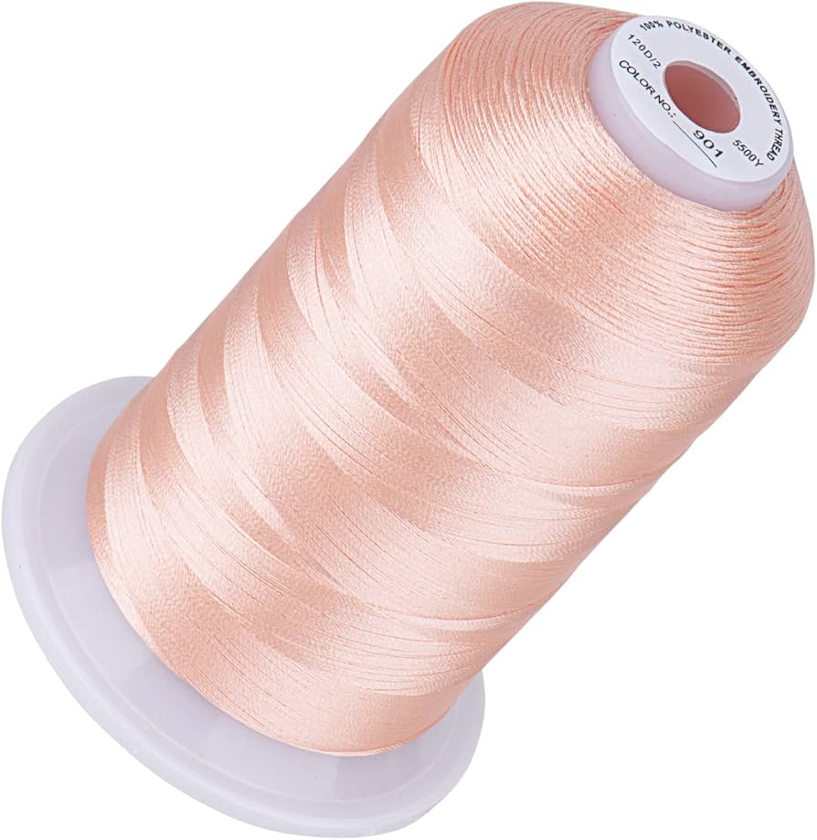 Premium Quality Polyester borduurgaren - 500m - Flesh Pink - 901