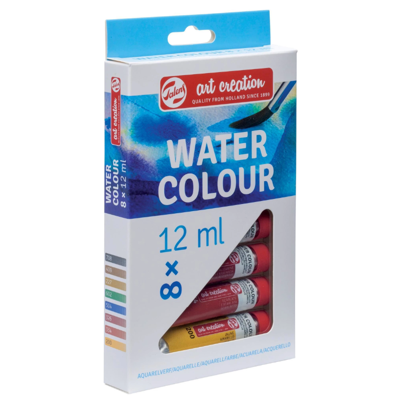 Aquarelverfset 8 x 12 ml (9022008M)