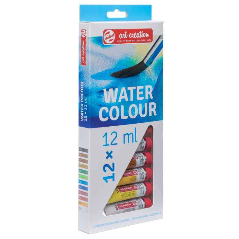 Aquarelverfset 12 x 12 ml (9022012M)