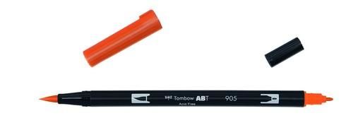 Tombow ABT dubbele brushpen red ABT-905 *