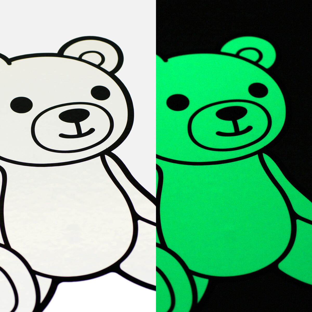Glow-In-The-Dark per 13.9x50cm (Orafol 9300) (voor Joy)