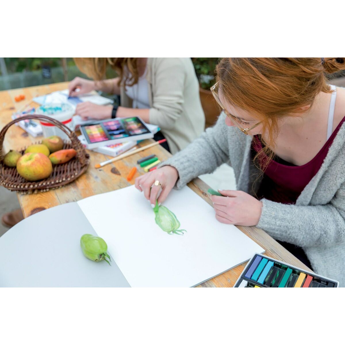 Schetsboek Goudgeel 21 x 29.7 cm 140 g 80 Vellen (9314113M)