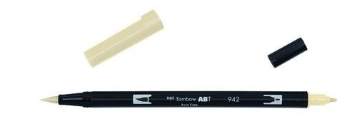 Tombow ABT dubbele brushpen tan ABT-942 *
