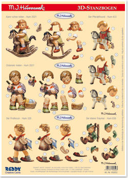 3D Knipvel - MJ Hummel - Spelende kinderen