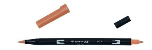 Tombow ABT dubbele brushpen saddle brown ABT-977 *