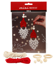 CC Mini Creative Kit Kerst Elf Macramé 14 cm 2 stuks (977410) *