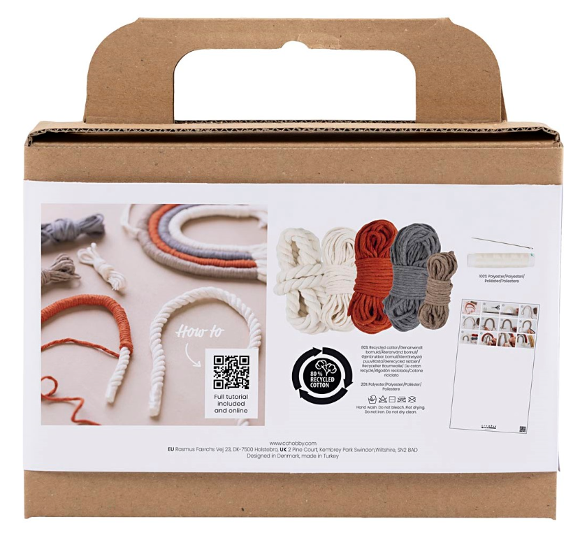 CC Mini Startersset Macramé Regenboog (977553) *