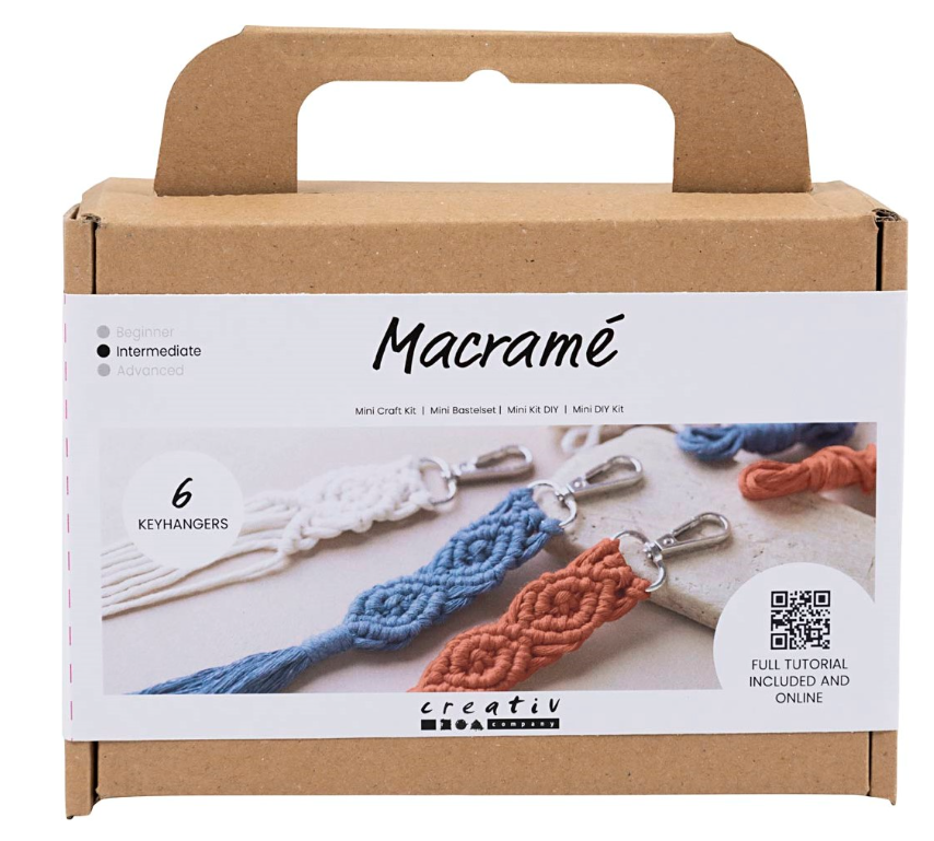 CC Mini Startersset Macramé Sleutelhangers (977554) *