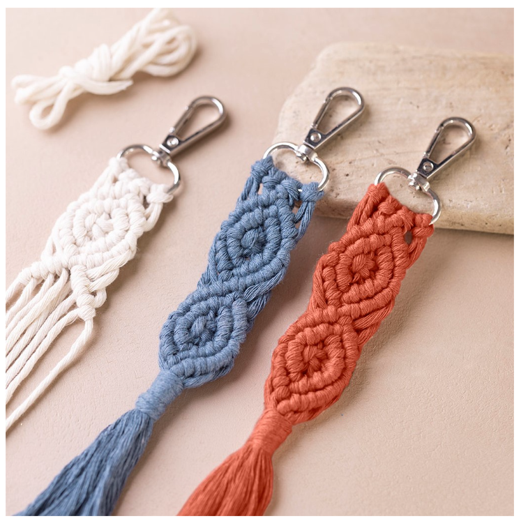 CC Mini Startersset Macramé Sleutelhangers (977554) *