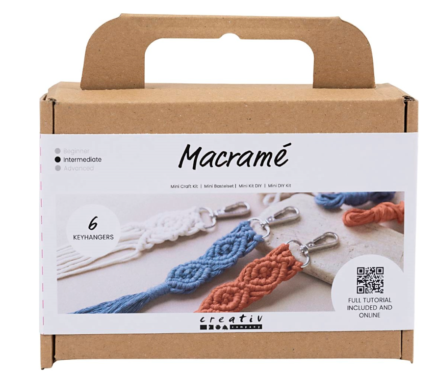 CC Mini Startersset Macramé Sleutelhangers (977554) *