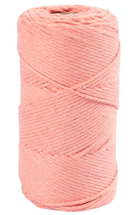 CC Macramékoord 2 mm 198 m Roze (977557) *