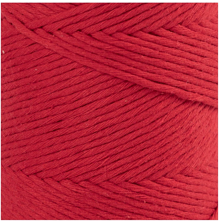 CC Macramékoord 2 mm 198 m Rood (977558) *