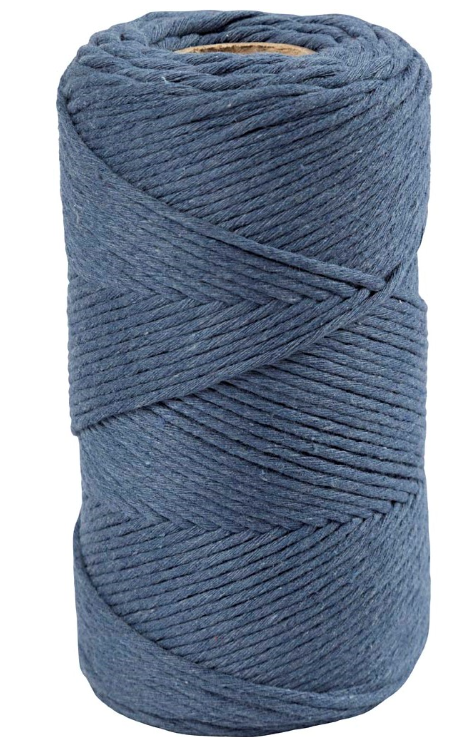 CC Macramékoord 2 mm 198 m Blauw (977560) *