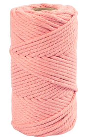 CC Macramékoord 4 mm 55 m Roze (977561) *