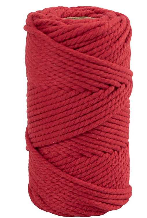 CC Macramékoord 4 mm 55 m Rood (977562) *