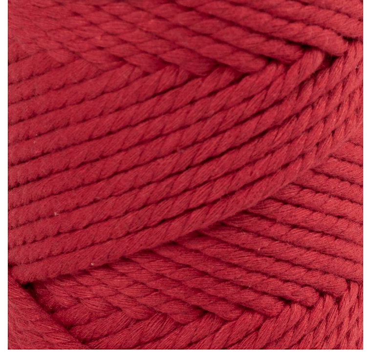 CC Macramékoord 4 mm 55 m Rood (977562) *