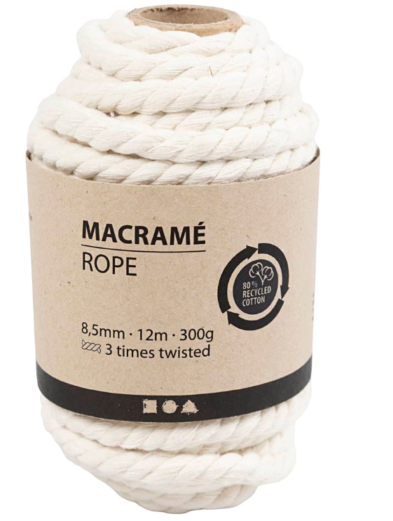 CC Macramétouw 8,5 mm 12 m Off White (977565) *