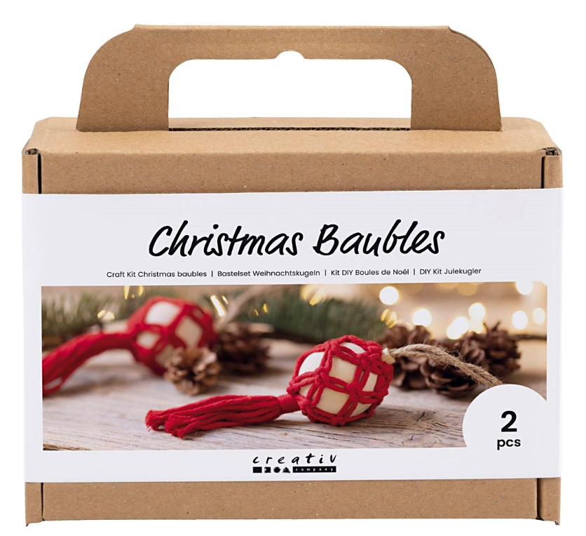 CC Mini Creatieve Box Kerstornamenten Macramé (977584) *