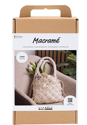 CC Hobbyset Macramé Tas Wit (977623) *