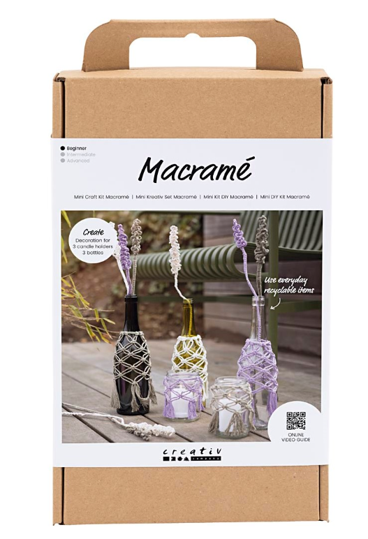 CC Hobbyset Macramé Glasdecoratie (977626) *