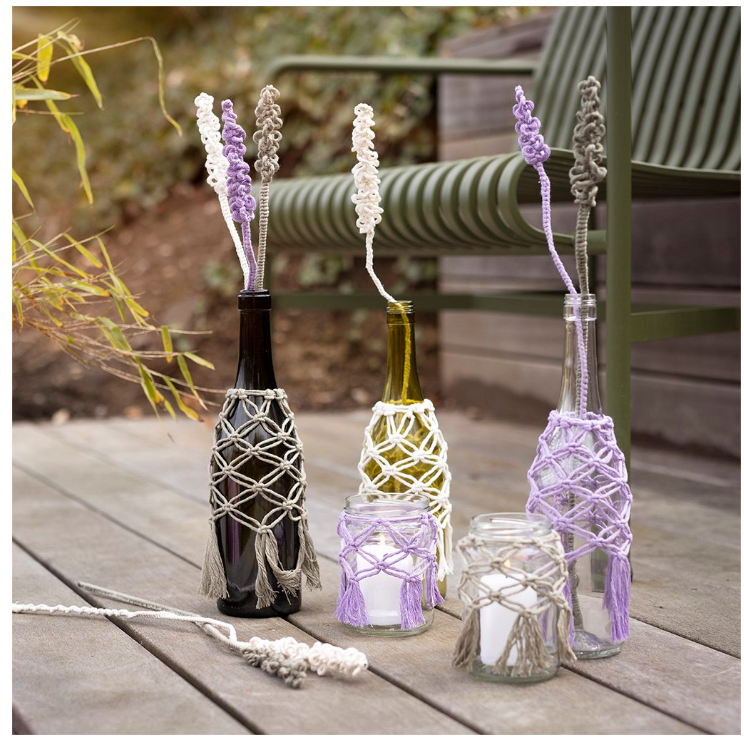 CC Hobbyset Macramé Glasdecoratie (977626) *