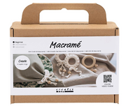 CC Mini Hobbyset Macramé Servetring Off-white (977627) *
