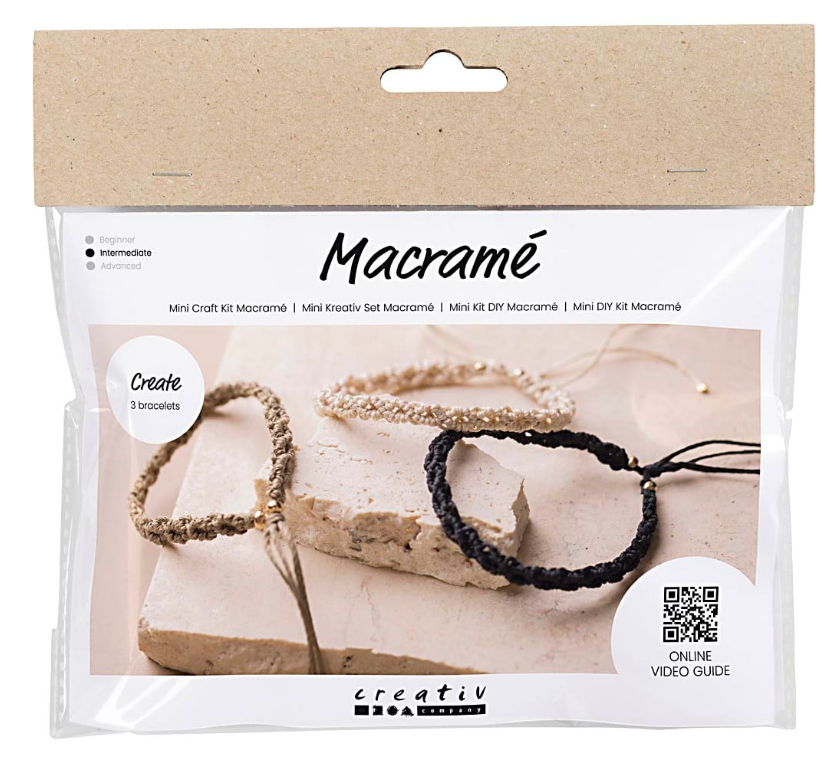 CC Mini Hobbyset 3 Macramé Armbanden (977628) *
