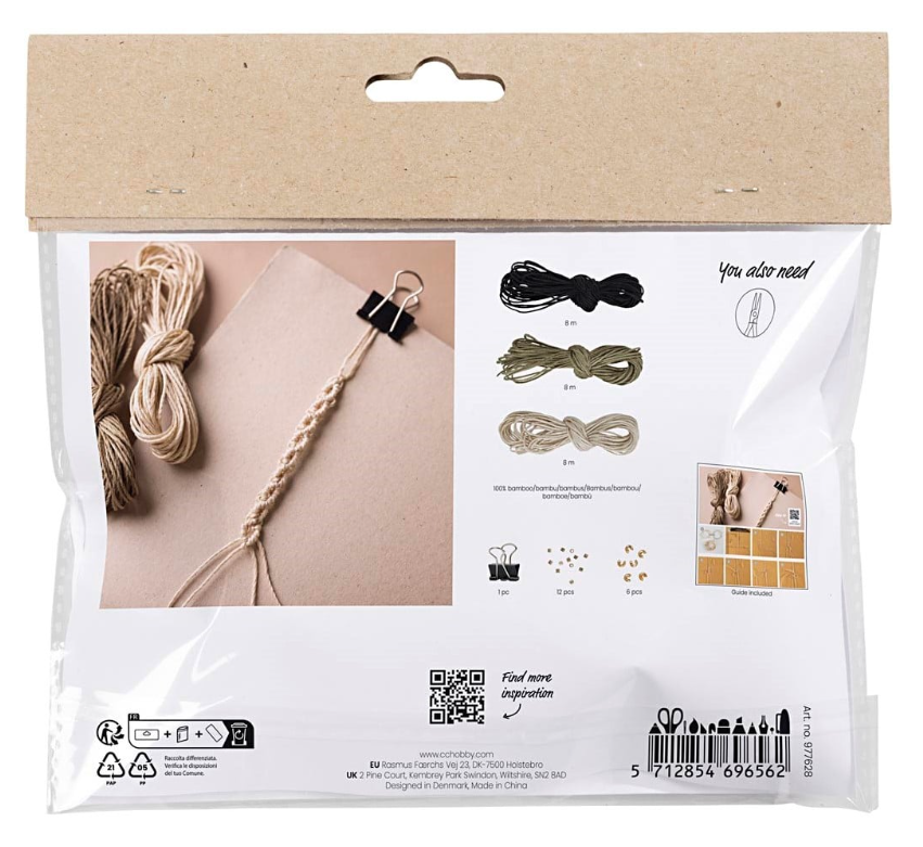 CC Mini Hobbyset 3 Macramé Armbanden (977628) *