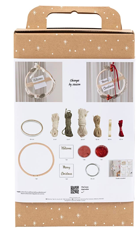 CC Hobbyset Macramé Kerstkrans (977699) *