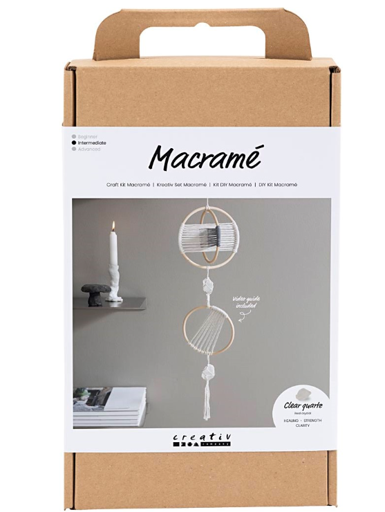 CC Hobbyset Macramé Mobiel Grijs Off-White (977741) *