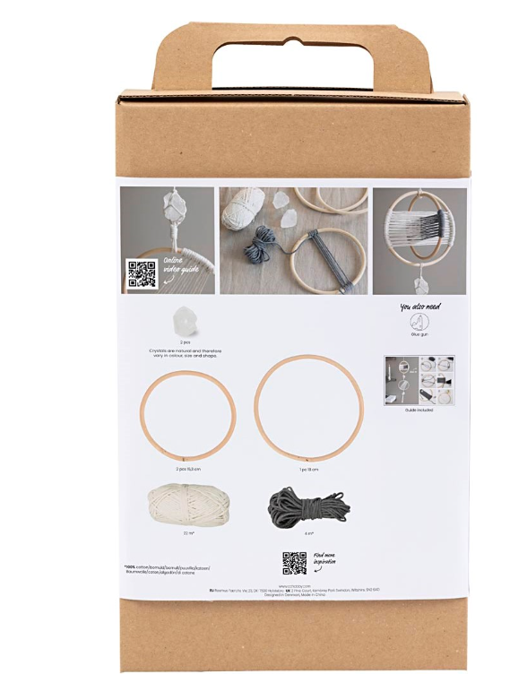 CC Hobbyset Macramé Mobiel Grijs Off-White (977741) *