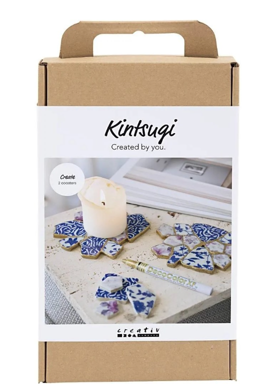 CC Hobbyset Kintsugi Blauw Goud Lichtrood en Wit (977814) *
