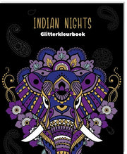 Glitterkleurboek - Indian Nights (9789464324341)
