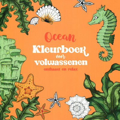 Kleurboek voor volwassenen Ocean (9789464324761)