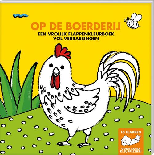 Kleurboeken met flappen - Op de boerderij (9789464325485)