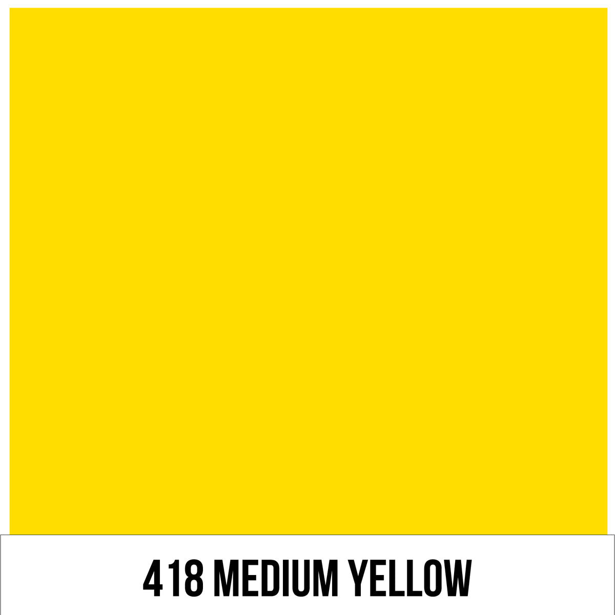 POLI-FLEX PREMIUM Flexfolie 30cm Breed Medium-Yellow (418)
