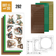 Dot and Do 292 - Berries Beauties - Winter Bunnies