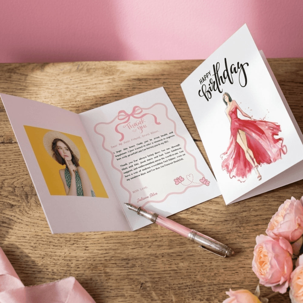 TheMagicTouch Wenskaarten - A4 formaat