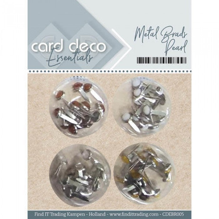 Card Deco Essentials Rhinestones Copper White Silver Gold