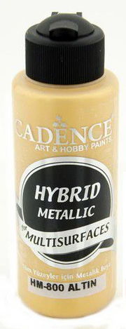 Cadence - Hybride Acrylverf - Metallic - Goud  - 120 ml (HM-800)
