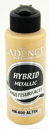 Cadence - Hybride Acrylverf - Metallic - Goud  - 120 ml (HM-800)